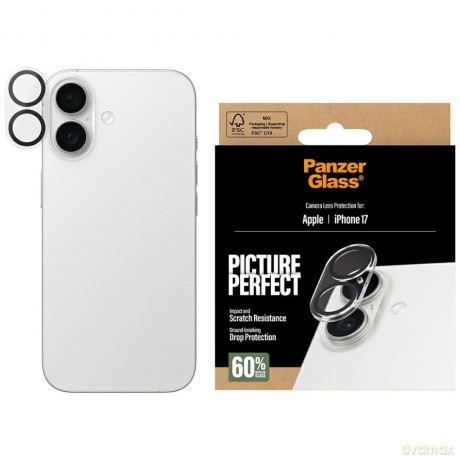 Szkło hartowane na obiektyw PanzerGlass PicturePerfect na iPhone 17