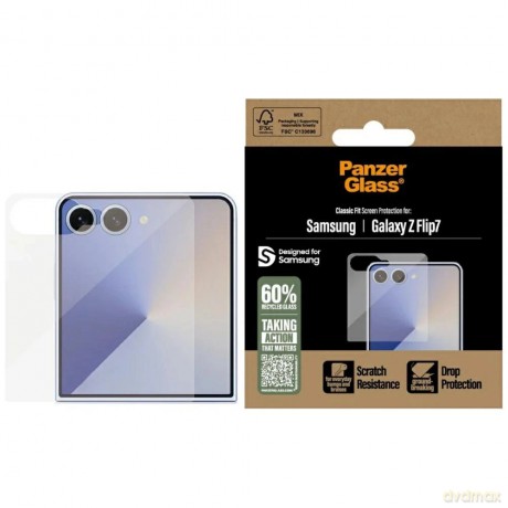 Szkło hartowane PanzerGlass Classic Fit do Samsung Galaxy Z Flip7