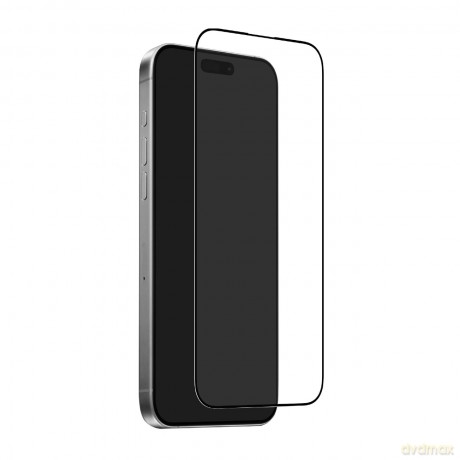 Szkło hartowane Puro Frame na iPhone 17 Pro z aplikatorem i czarną ramką
