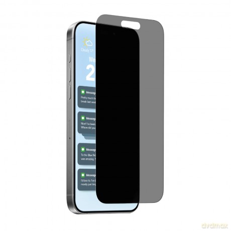 Szkło hartowane Puro Privacy prywatyzujące na iPhone 17 Air