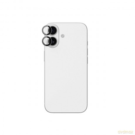 Szkło na aparat AMAZINGTHING Lens Glass na iPhone 17 z czarną ramką aluminiową