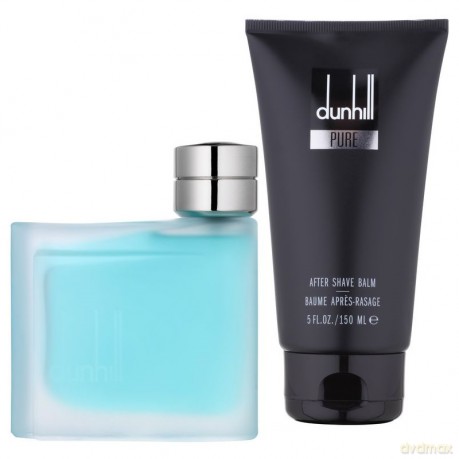 Dunhill Pure Zestaw - woda toaletowa 75 ml spray + balsam po goleniu 150 ml [PERFUMY]