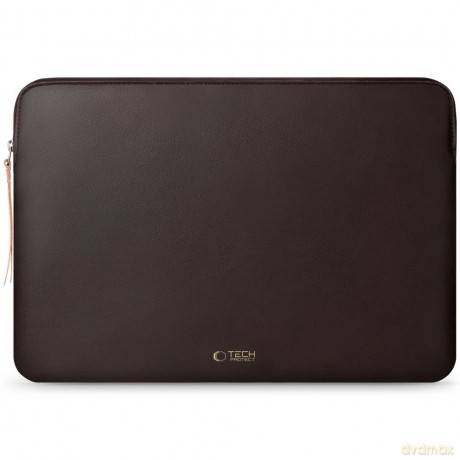 Torba Tech-Protect Fleece na laptopa 13-14" - brązowa