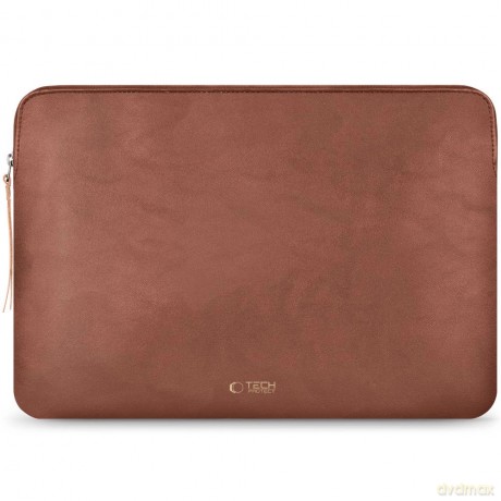 Torba Tech-Protect Fleece na laptopa 15-16 - brązowa