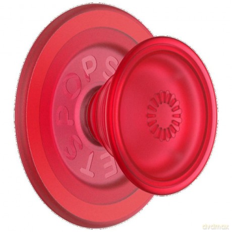 Uchwyt i podstawka do telefonu Popsockets Blanchette Red MagSafe - czerwony