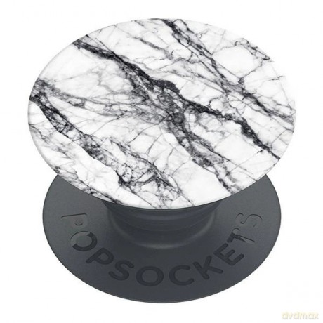 Uchwyt Popsockets 2 White Stone Marble i podstawka do telefonu