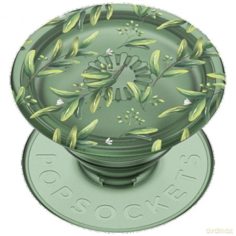 Uchwyt Popsockets PlantCore Grip Olive i podstawka do telefonu