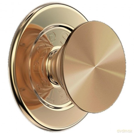 Uchwyt Popsockets Round Radial Gold Aluminum MagSafe i podstawka do telefonu