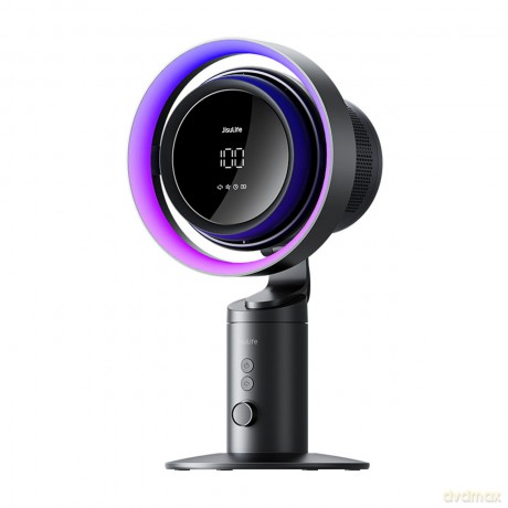 Wentylator turbinowy Jisulife Table Fan Pro3 10000mAh biurkowy z filtrem - ciemnoszary