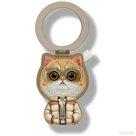 Zawieszka magnetyczna Nimmy Cool&Cute 2.0 Cat - brązowa