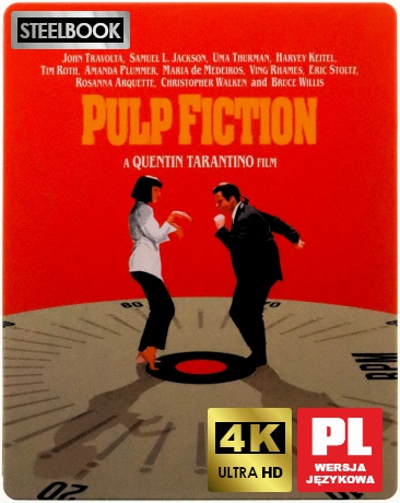 Pulp Fiction (steelbook) [Blu-Ray 4K]