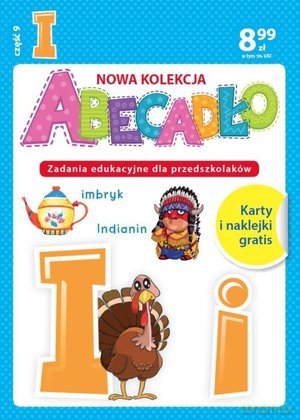 ABECADŁO Zadania edukacyjne dla przedszkolaków - literka I. Część 9 - Dorota Skwark [KSIĄŻKA]