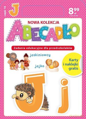 ABECADŁO Zadania edukacyjne dla przedszkolaków - literka J. Część 10 - Dorota Skwark [KSIĄŻKA]