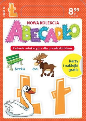 ABECADŁO Zadania edukacyjne dla przedszkolaków - literka Ł. Część 13 - Dorota Skwark [KSIĄŻKA]