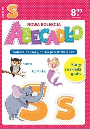 ABECADŁO Zadania edukacyjne dla przedszkolaków - literka S. Część 19 - Dorota Skwark [KSIĄŻKA]