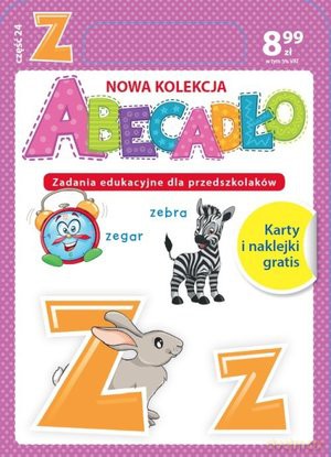 ABECADŁO Zadania edukacyjne dla przedszkolaków - literka Z. Część 24 - Dorota Skwark [KSIĄŻKA]