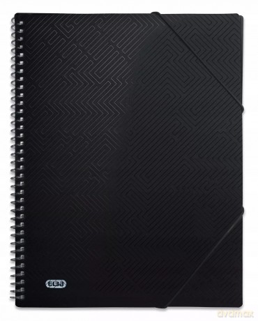 Album Ofertowy Na Spirali Oxford Urban Pp A4/40 Koszulek Czarny