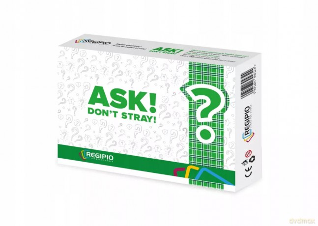 Ask! Don't Stray! Edukacyjna. Gra językowa. Regipio [KSIĄŻKA]