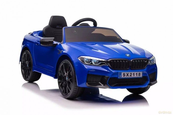 Auto na akumulator BMW M5 DRIFT niebieskie 9591 Lean Toys