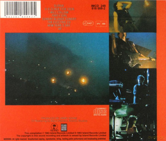 U2: Under A Blood Red Sky [CD]