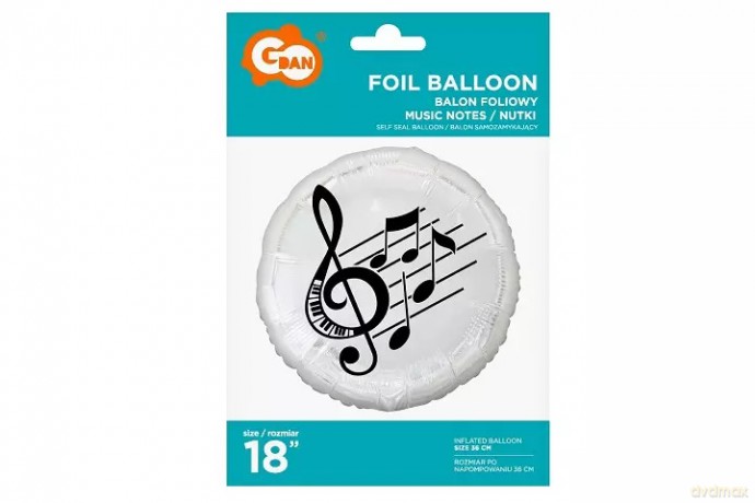 Balon foliowy 18" Nutki FG-ONUT 51268