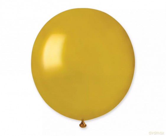 Balon Metalc 19 Go Zlo Op25szt Fol 1