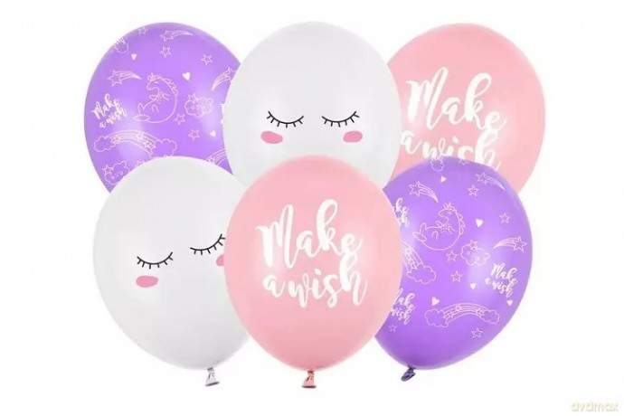 Balony 30cm Jednorożec mix A50 63531