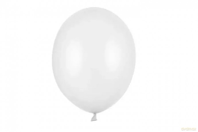 Balony Strong 30cm Metallic PureWhite A50 19118