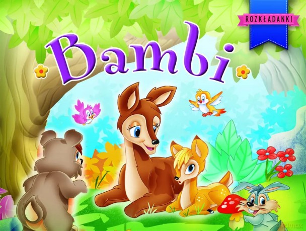 Bambi. Rozkładanki [KSIĄŻKA]