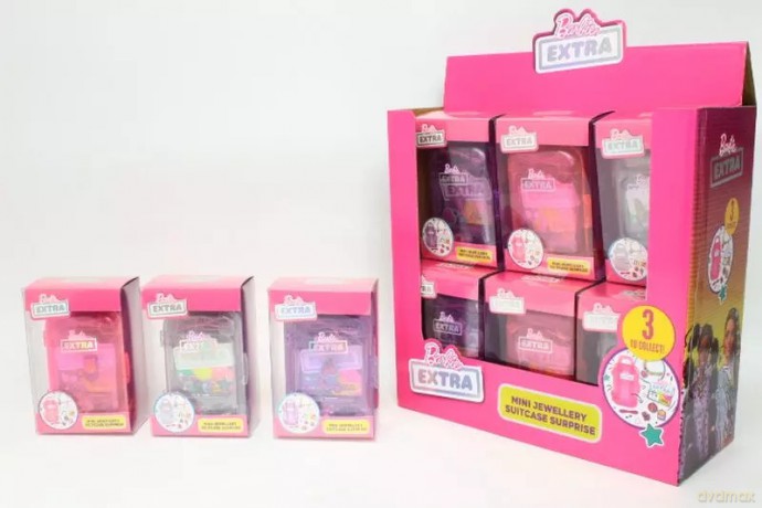 Barbie mini walizka z biżuterią