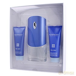 Givenchy pour Homme Blue Label Zestaw - woda toaletowa 100 ml spray + balsam po goleniu 75 ml + żel pod prysznic 75 ml [PERFUMY]