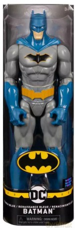 Batman. Figurka w szaro-niebieskim stroju