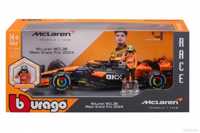 BBU 1:24 F1 McLaren Lando Noris MCL38 28040_4