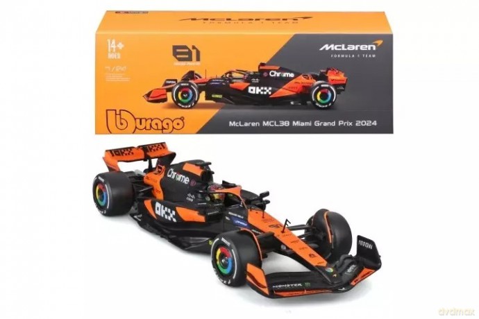 BBU 1:24 Race F1 McLaren MCL38 Piastri 28033_81
