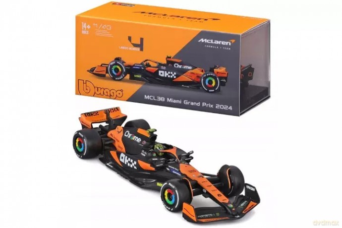 BBU 1:43 McLaren F1 MCL38 Miami GP 2024 38215_4