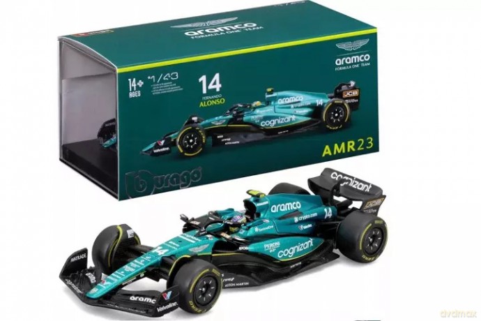 BBU 1:43 Race AstonMartin Aramco AMR23 38091_14