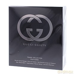 Gucci Guilty pour Homme Zestaw - woda toaletowa 90 ml spray + balsam po goleniu 50 ml + żel pod prysznic 50 ml [PERFUMY]