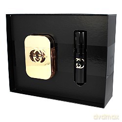 Gucci Guilty Zestaw - woda toaletowa 75 ml spray + woda toaletowa 15 ml spray - refillable z możliwością uzupełnienia [PERFUMY]