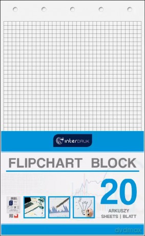 Blok Do Flipcharta 640x1000/20k kratka Int