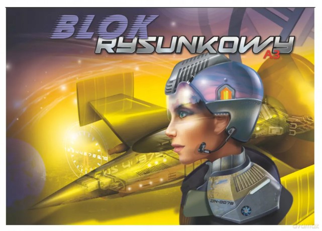 Blok rysunkowy A3 Kreska