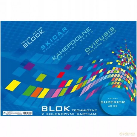 Blok techniczny A3 Kreska