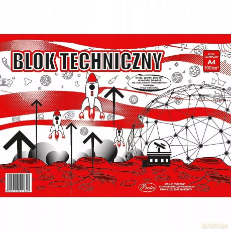 Blok techniczny A4 Protos