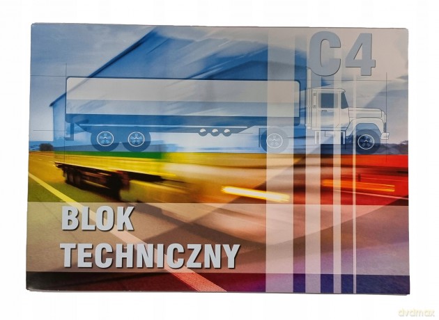 Blok techniczny C4 Kreska