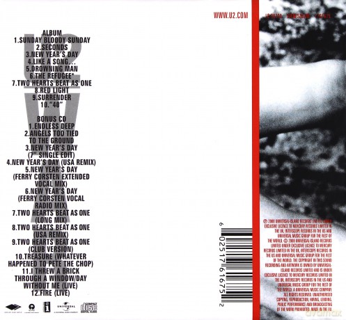 U2: War (Remastered Deluxe) [2CD]