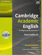 Cambridge Academic English B1+ Intermediate Audio CD+DVD - Craig Thaine, Michael McCarthy [KSIĄŻKA]