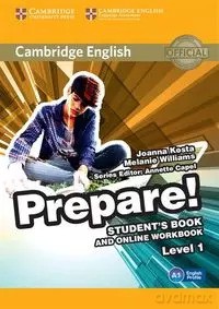 Cambridge English Prepare! Student's Book Level 1 - Joanna Kosta, Melanie Williams, Caroline Chapman [KSIĄŻKA]
