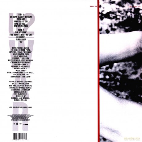 U2: War (Remastered Lp) [Winyl]