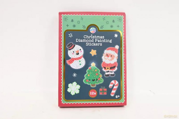 CCG XMAS diament.nakl.do malowania 12szt 60603