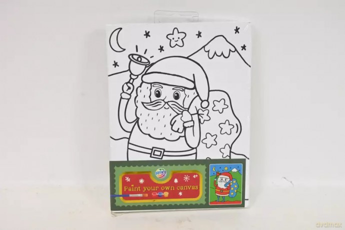 CCG XMAS mal.na płótnie 20x15+pędzel+farbki 60795