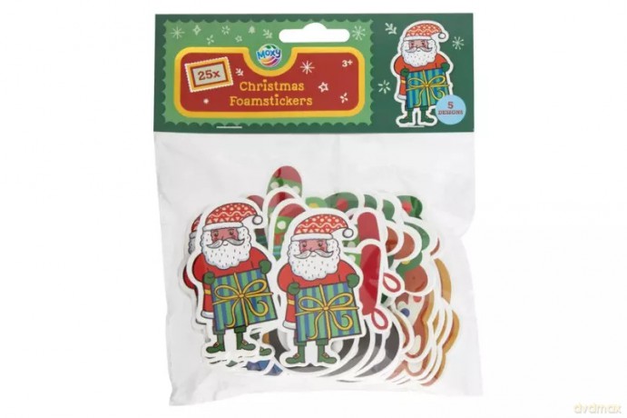 CCG XMAS naklejki piankowe 25szt 61037